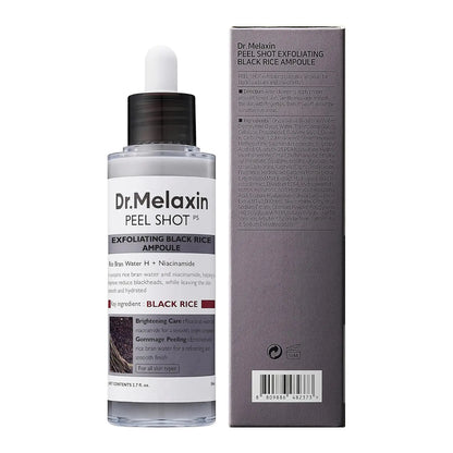 Dr. Melaxin Ampollas exfoliantes Rice Peeling y Ampoule Peel Shot Glow eliminador de piel muerta