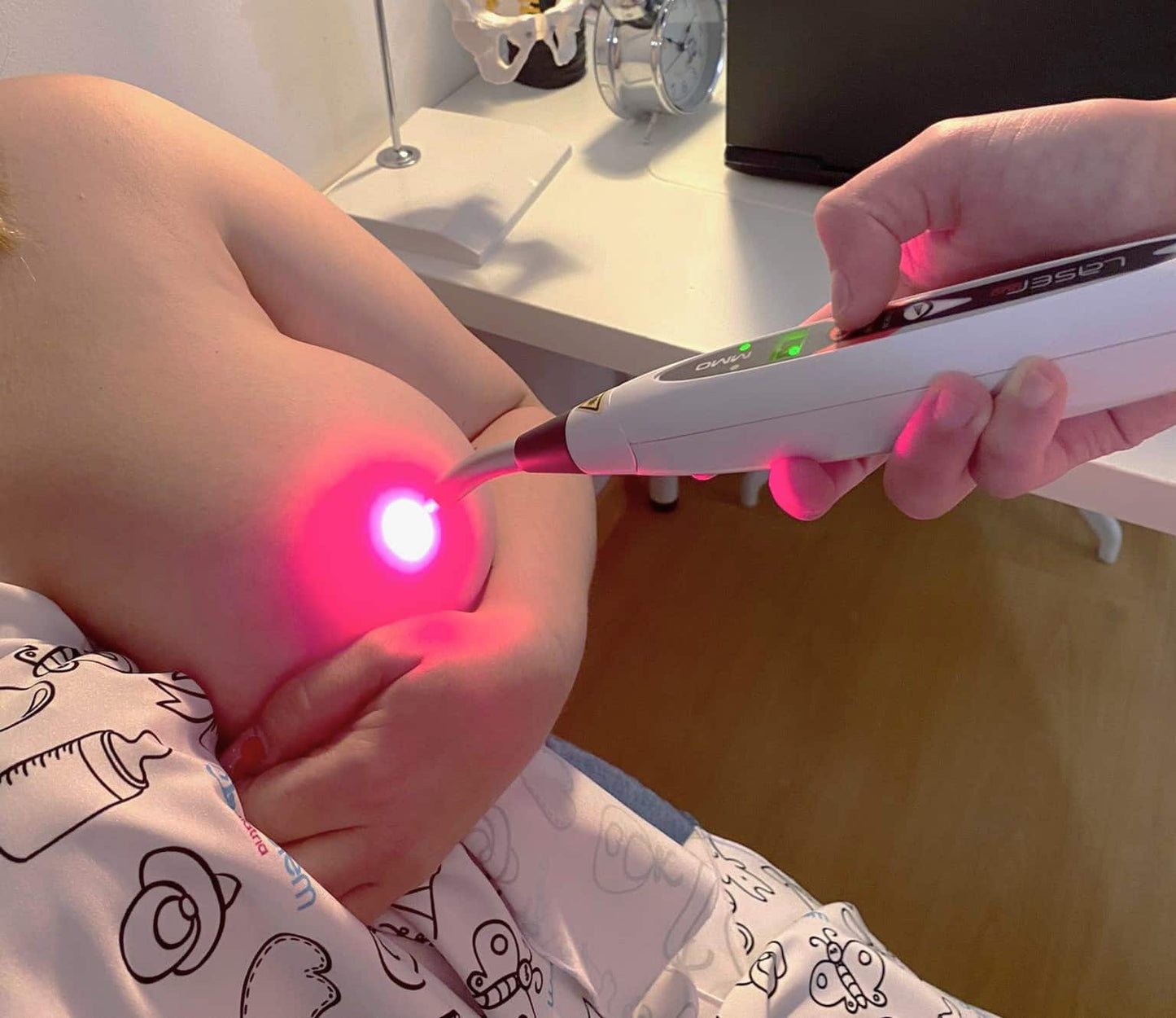 Infrared Red Light Therapy Lamp Cold Treatment cicatriz y heridas en los pezones a lactancia materna