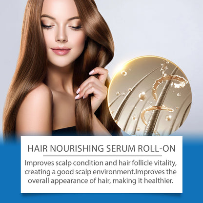 Aceite Ginger para el crecimiento del cabello raíces del cabello y cuero cabelludo Sérum para la caída del cabello Roller