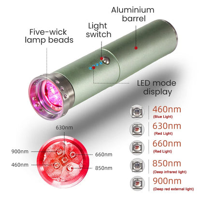 Infrared Red Light Therapy Lamp Cold Treatment cicatriz y heridas en los pezones a lactancia materna
