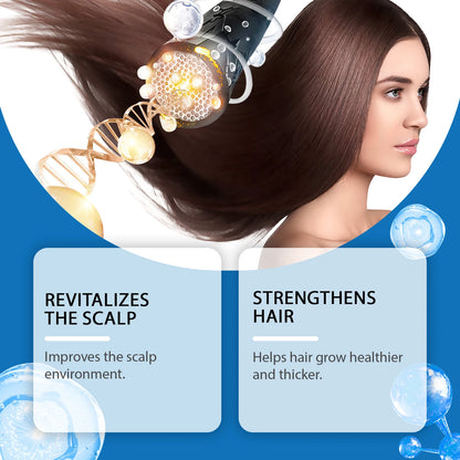 Aceite Ginger para el crecimiento del cabello raíces del cabello y cuero cabelludo Sérum para la caída del cabello Roller