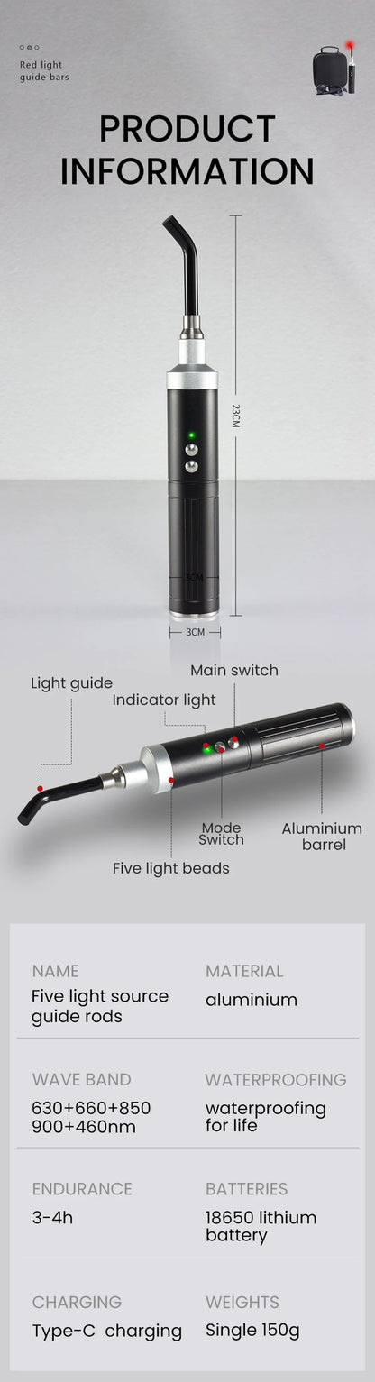 Infrared Red Light Therapy Lamp Cold Treatment cicatriz y heridas en los pezones a lactancia materna